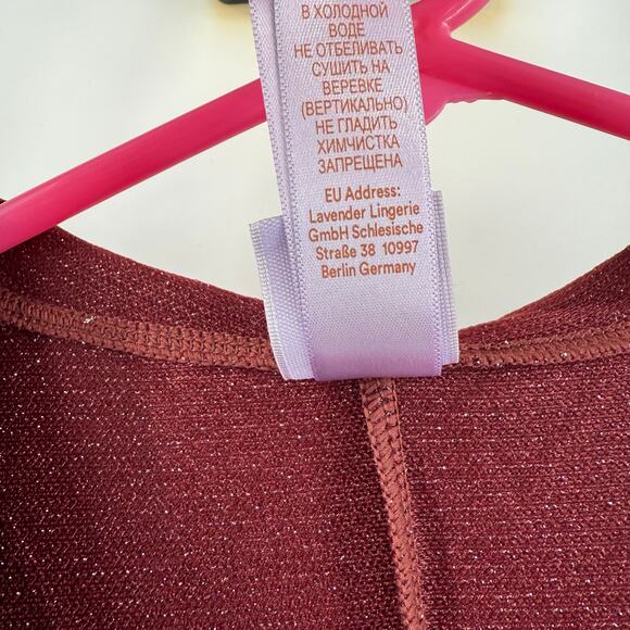 Savage X Fenty Jumpsuit SZ Small Sleep & Shine Hooded Sparkle Loungewear Onesie - Picture 10 of 16